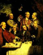 members of the society of dilettanti Sir Joshua Reynolds